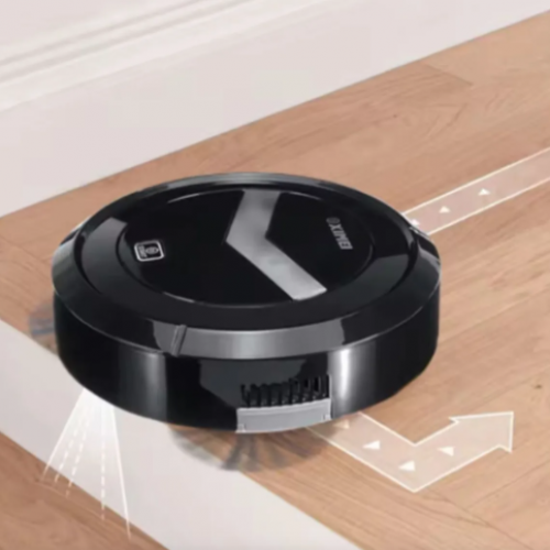 Robot Aspirador Ultra Delgado y Silencioso (50dB) | Máxima Succión 1500Pa | Para Espacios Modernos