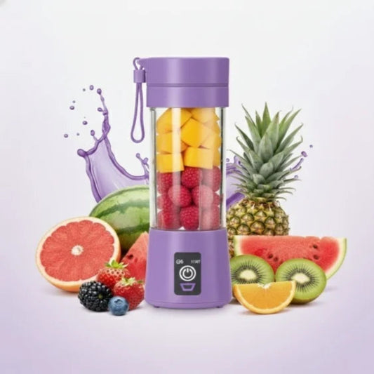 Licuadora Portátil Recargable USB – Mini Blender para Batidos, Smoothies y Jugos Naturales