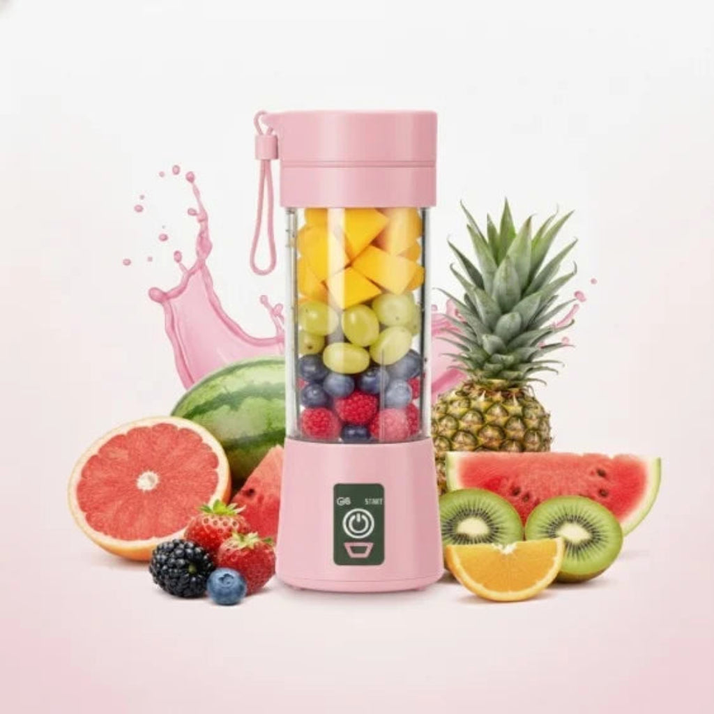 Licuadora Portátil Recargable USB – Mini Blender para Batidos, Smoothies y Jugos Naturales